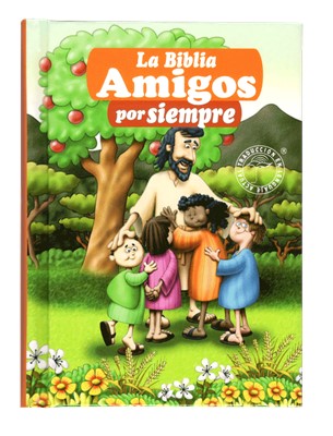 Biblia TLA023 Amigos Por Siempre Naranja (Tapa Dura) [Biblias para Niños]