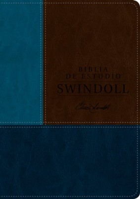 Biblia de estudio Swindoll NTV (Imitación Piel Café, Azul, Turquesa) [Biblia de Estudio]