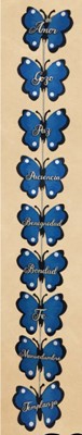 Colgante Mariposas Azules (MDF) [Misceláneos]