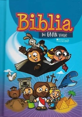 Mi Gran Viaje RVR60 Tapa Dura azul (Tapa Dura ) [Biblias para Niños]