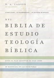 Biblia de Estudio Teología Bíblica
