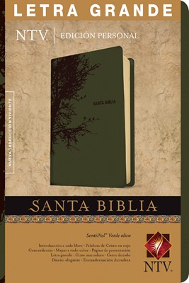 Biblia NTV Personal LG Sentipiel Verde Olivo (SimiPiel) [Biblia]