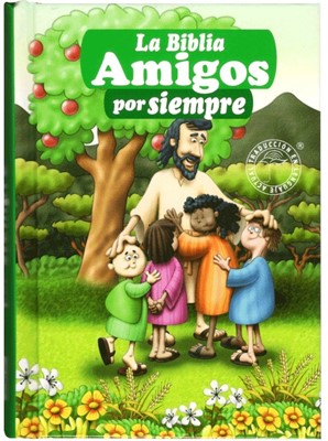 Biblia TLA23 Amigos Por Siempre Verde (Tapa Dura) [Biblias para Niños]