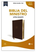 Santa Biblia del Ministro Reina Valera 1960 (LeatherSoft Café) [Biblia]