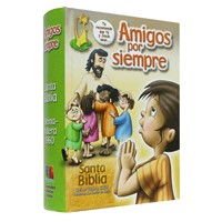 Biblia Amigos Por Siempre Ilustrada (Tapa Dura ) [Biblias para Niños]