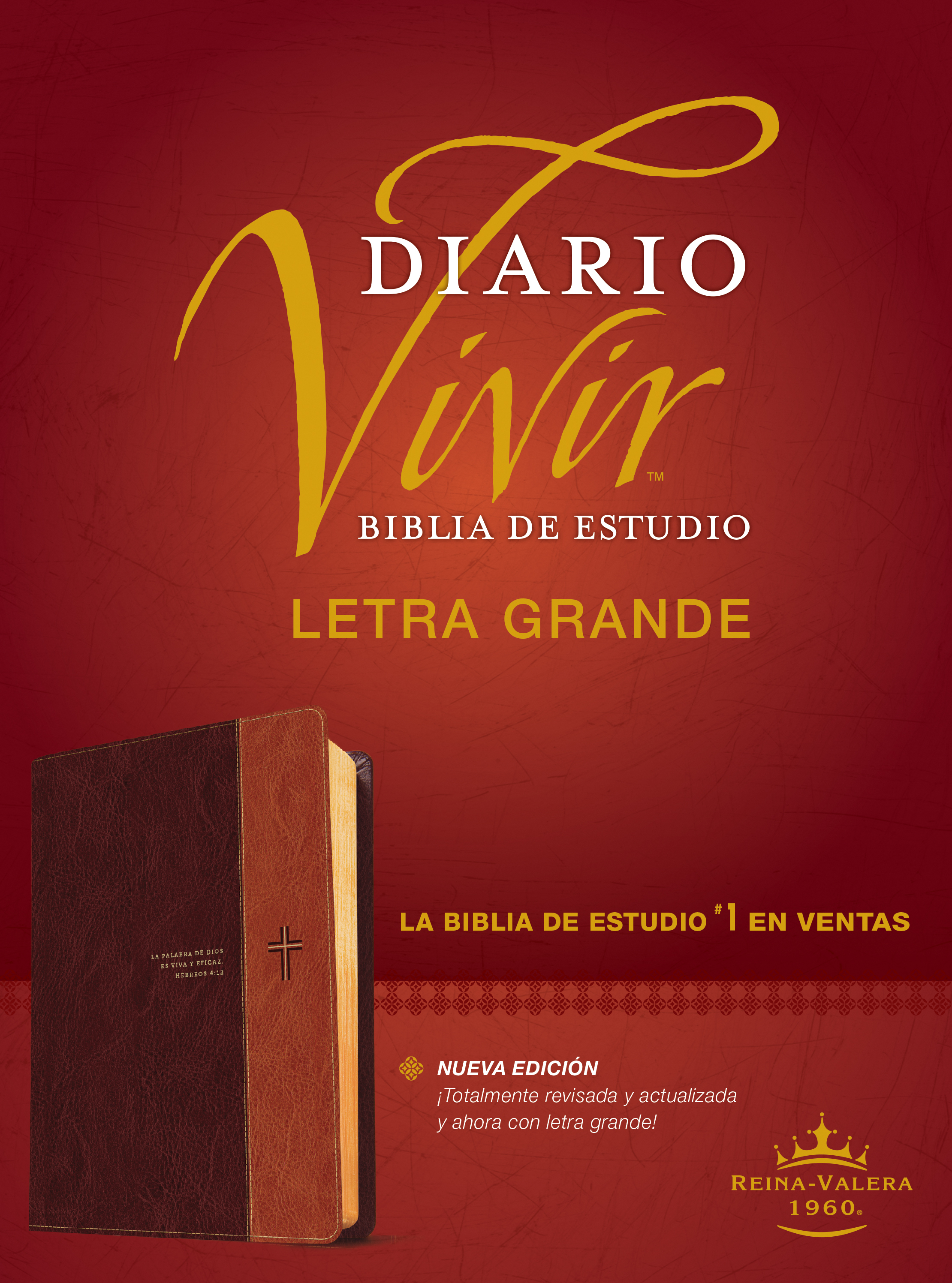 Biblia RVR1960 Diario Vivir LG café