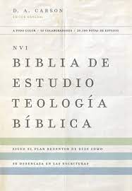 Biblia de Estudio Teología Bíblica